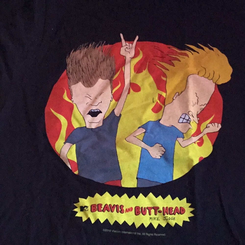 Beavis and butthead shirt